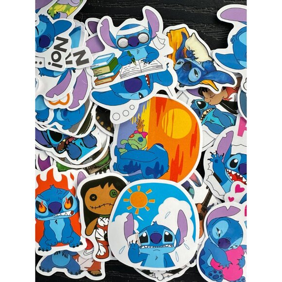 100 Lilo and Stitch Stickers | Waterproof Vinyl Pack - Picture 7 of 10